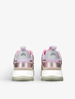 Kurt Geiger London Kensington Tweed And Leather Trainers 7 Kurt Geiger London Kensington Tweed And Leather Trainers -Kurtgeiger Store R04064966 MULTOTHER ALT03