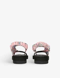 Kurt Geiger London Orion Floral-print Woven Sandals -Kurtgeiger Store R04067398 OTHER ALT03