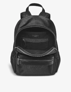 Logo-embellished Woven Backpack -Kurtgeiger Store R04067483 BLACK ALT03