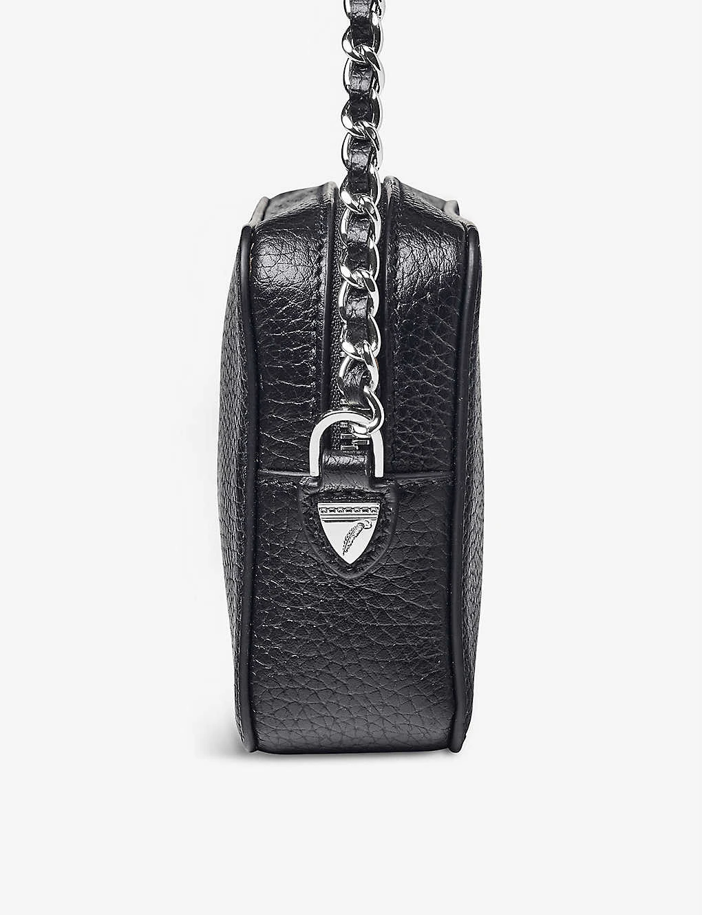 Milly Logo-embossed Leather Crossbody Bag 2 Milly Logo-embossed Leather Crossbody Bag - Image 2