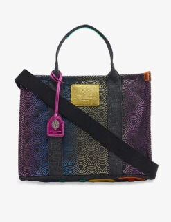Kurt Geiger London Southbank Small Canvas Tote Bag