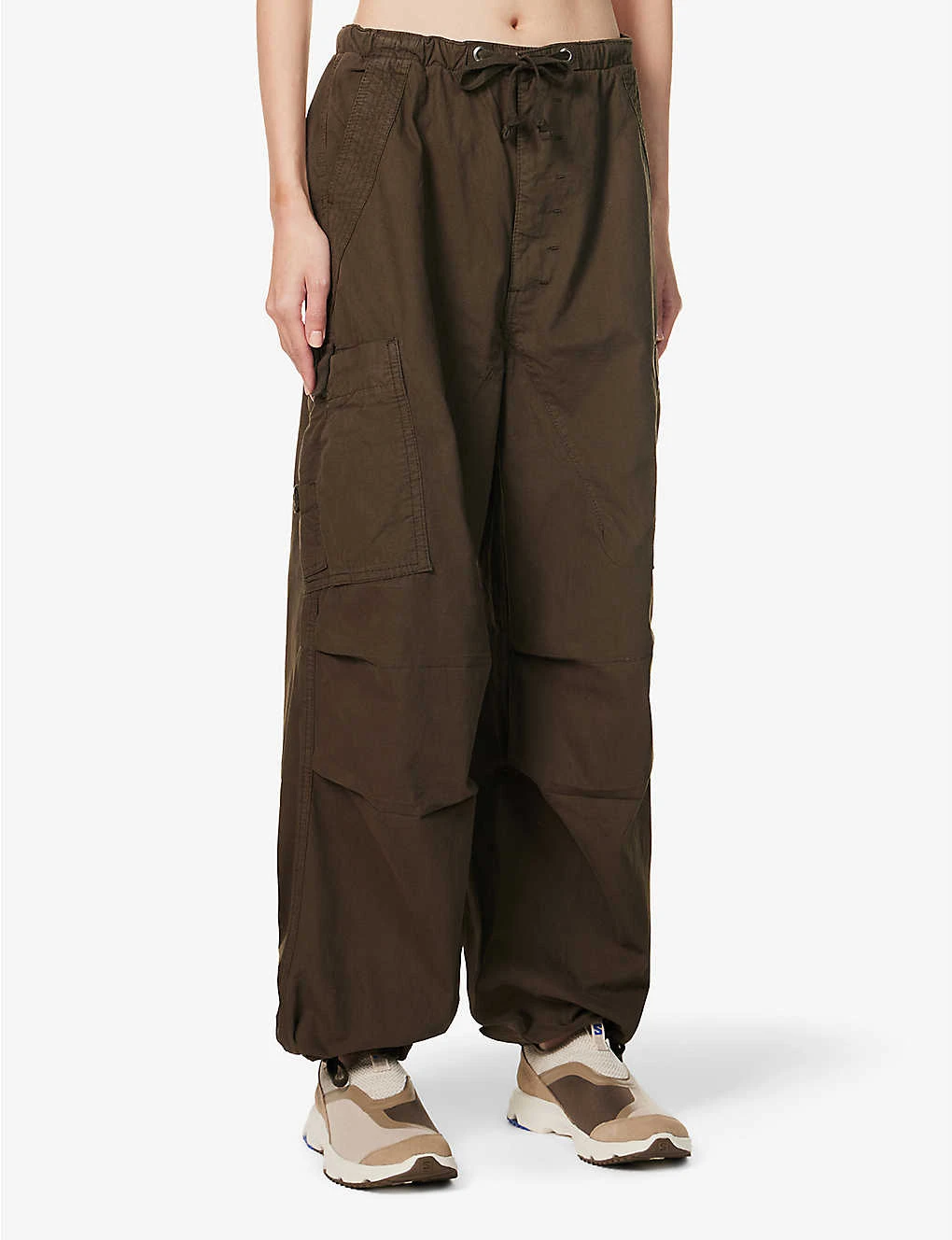 Jaded London Parachute Wide-leg High-rise Cotton Trousers 3 Jaded London Parachute Wide-leg High-rise Cotton Trousers - Image 3