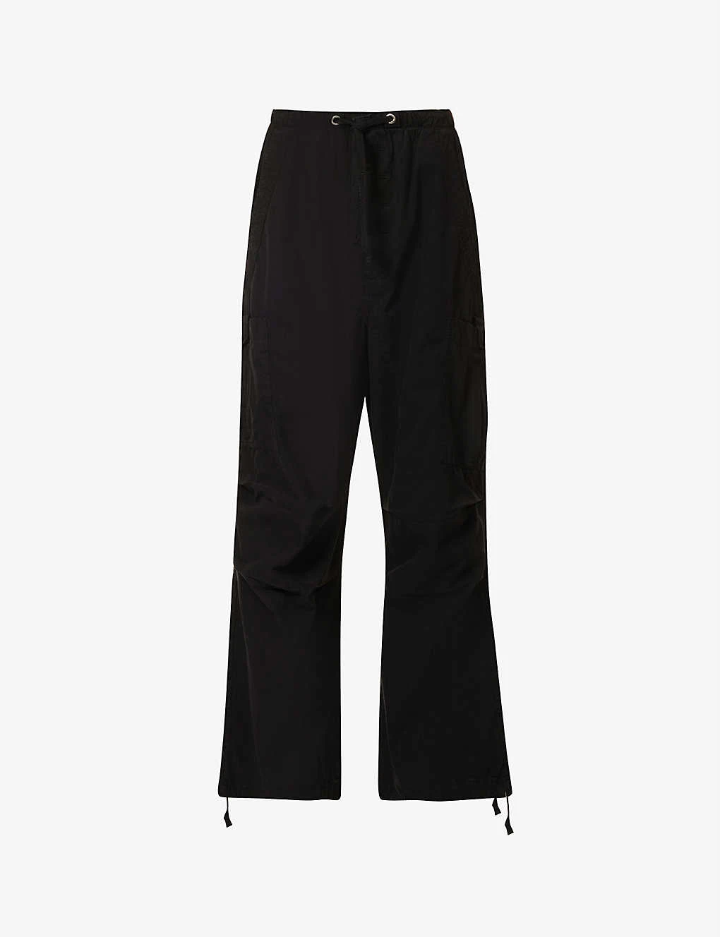 Jaded London Parachute Relaxed-fit Wide-leg High-rise Cotton Trousers 1 Jaded London Parachute Relaxed-fit Wide-leg High-rise Cotton Trousers