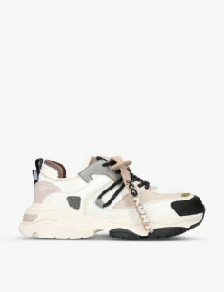 KG Kurt Geiger Lennox Contrast-panel Woven Trainers
