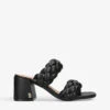 KG Kurt Geiger Raina Braided Faux-leather Heeled Mules
