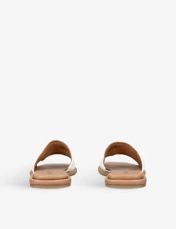 KG Kurt Geiger Rogan Padded Faux-leather Slides -Kurtgeiger Store R04080159 WHITE ALT03