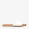 KG Kurt Geiger Rogan Padded Faux-leather Slides
