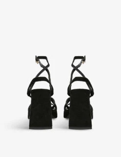 KG Kurt Geiger Samar Platform Woven Heeled Sandals -Kurtgeiger Store R04080162 BLACK ALT03