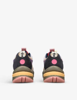 KG Kurt Geiger Lotus Contrast-panel Woven Trainers -Kurtgeiger Store R04080165 MULTOTHER ALT03