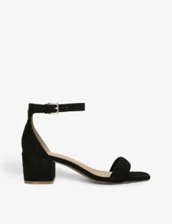 KG Kurt Geiger Selma Heeled Faux-suede Sandals