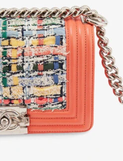 Pre-loved Chanel Camera Shoulder Bag -Kurtgeiger Store R04087857 SALMON ALT04