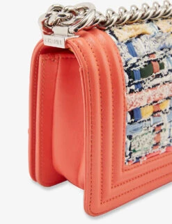 Pre-loved Chanel Camera Shoulder Bag -Kurtgeiger Store R04087857 SALMON ALT05