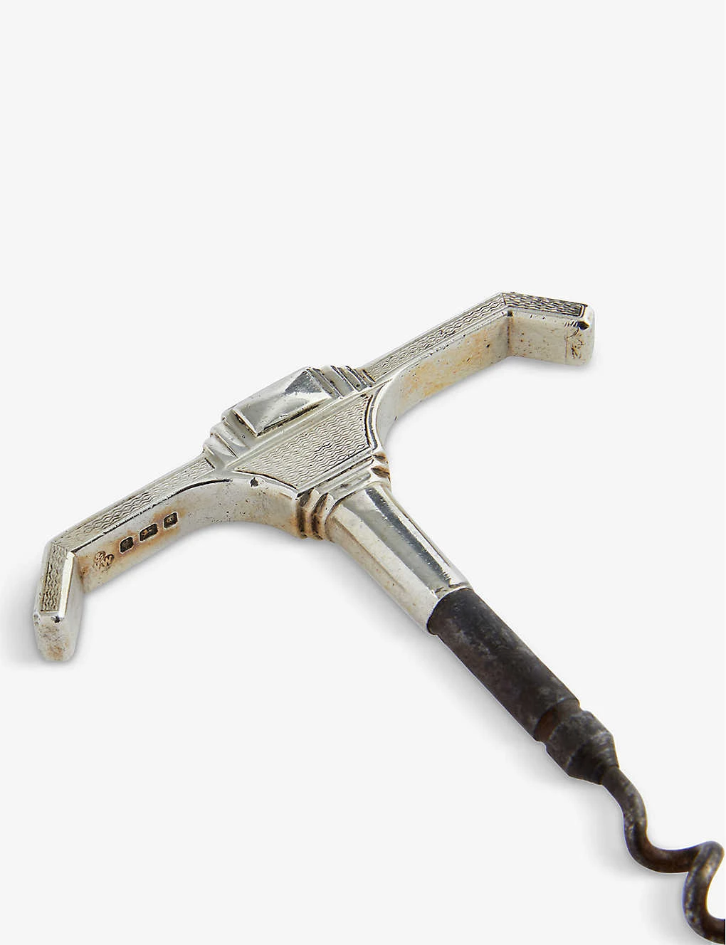 Pre-loved Wakely & Wheeler Metal Corkscrew 2 Pre-loved Wakely & Wheeler Metal Corkscrew - Image 2