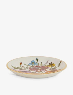 Pre-loved Gucci Floral Ceramic Dish 12cm