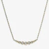 Carissa Yellow Gold-plated Vermeil Sterling Silver And Cubic Zirconia Necklace