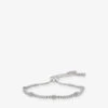 Phoebe 18ct White Gold-plated Sterling-silver And 2.18ct Cubic Zirconia Bracelet
