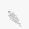 A-Lister Sterling-silver And Cubic Zirconia Single Earring