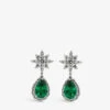 Camari Sterling-silver And Cubic Zirconia Drop Earrings