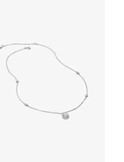 Emile Sterling-silver And Cubic Zirconia Necklace