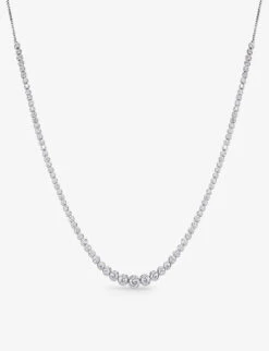 Quentin Sterling-silver And Cubic Zirconia Necklace