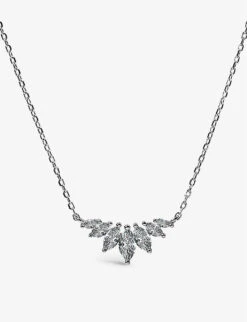 Tulisa Sterling-silver And Cubic Zirconia Necklace