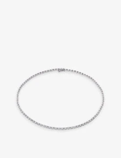 Coralie Sterling Silver And Cubic Zirconia Necklace