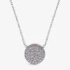 Gala Two-way Sterling Silver And Cubic Zirconia Necklace