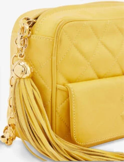 Pre-loved Chanel Cross-body Bag -Kurtgeiger Store R04096713 YELLOW ALT04