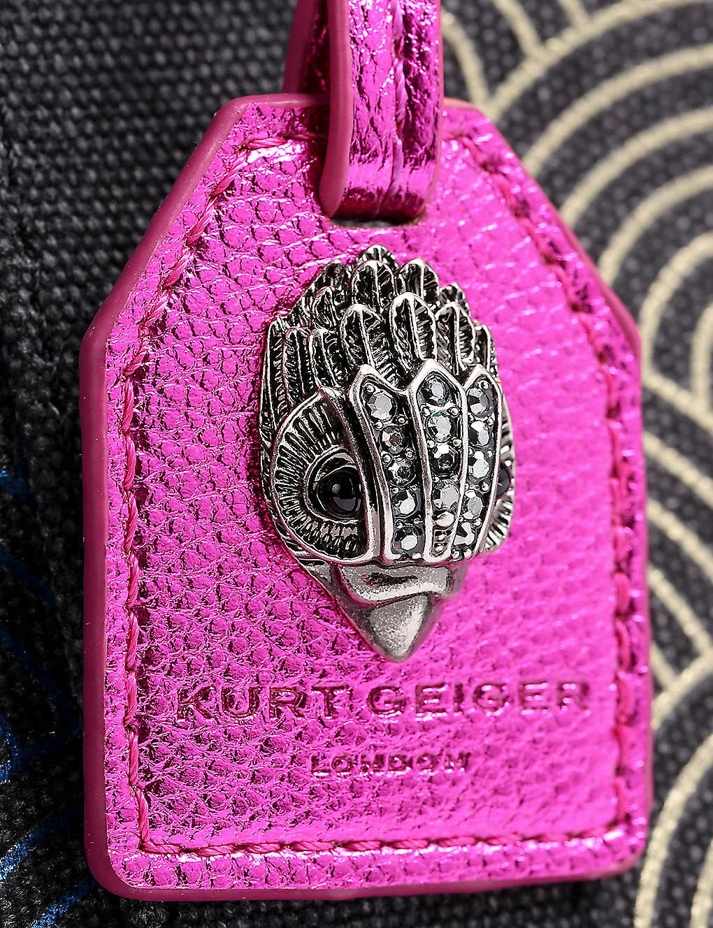 Kurt Geiger London Mini Southbank Canvas Tote Bag 2 Kurt Geiger London Mini Southbank Canvas Tote Bag - Image 2