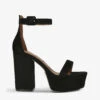 Kurt Geiger London Langley Ankle-strap Suede Heeled Sandals