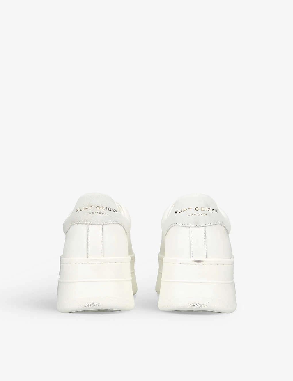 Kurt Geiger London Laney Pumped Platform-sole Leather Low-top Trainers 4 Kurt Geiger London Laney Pumped Platform-sole Leather Low-top Trainers - Image 4