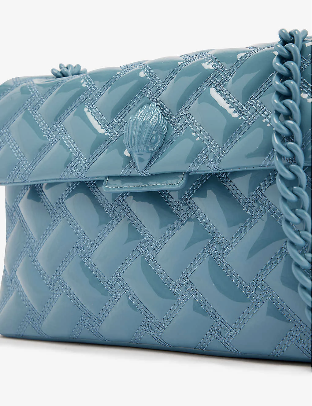 Kurt Geiger London Kensington Drench Leather Cross-body Bag 2 Kurt Geiger London Kensington Drench Leather Cross-body Bag - Image 2