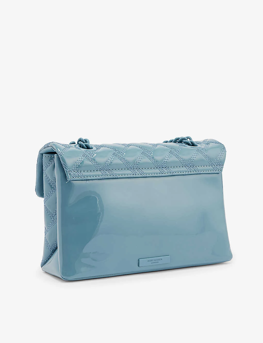 Kurt Geiger London Kensington Drench Leather Cross-body Bag 3 Kurt Geiger London Kensington Drench Leather Cross-body Bag - Image 3