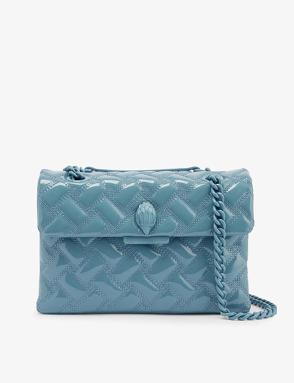 Kurt Geiger London Kensington Drench Leather Cross-body Bag 1 Kurt Geiger London Kensington Drench Leather Cross-body Bag