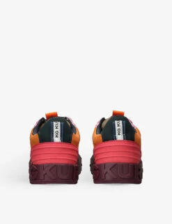 KG Kurt Geiger Lea Contrast-panel Faux-leather Low-top Trainers -Kurtgeiger Store R04118869 MULTOTHER ALT03