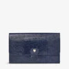 Classic Logo-print Grained-leather Travel Wallet