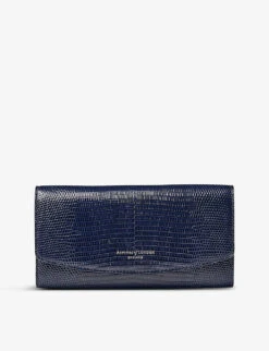 Madison Grained-leather Purse
