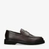 Kurt Geiger London Bank Tonal-stitch Leather Loafers