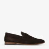 Kurt Geiger London Ali Round-toe Penny-slot Suede Loafers