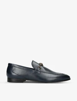 Kurt Geiger London Ali Horsebit-chain Leather Loafers