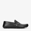 Kurt Geiger London Stirling Eagle-embellished Leather Loafers