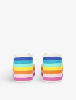 Kurt Geiger London Kensington Logo-embellished Faux-leather Flip Flops -Kurtgeiger Store R04137195 WHITECOMB ALT03