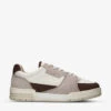 Kurt Geiger London Sonic Panelled Leather Low-top Trainers