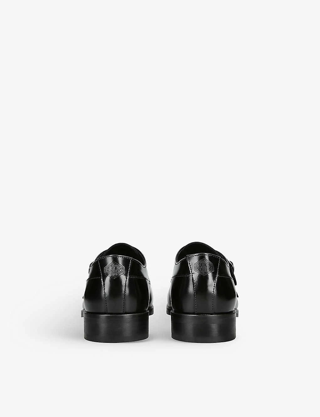 Kurt Geiger London Hunter Monk-strap Buckled Leather Shoes 4 Kurt Geiger London Hunter Monk-strap Buckled Leather Shoes - Image 4