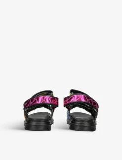 Kurt Geiger London Orson Quilted Metallic-woven Sandals 7-10 Years -Kurtgeiger Store R04142331 MULTOTHER ALT03