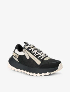 KG Kurt Geiger Lowell Logo-print Faux-leather Low-top Trainers -Kurtgeiger Store R04143992 BLACKCOMB ALT02