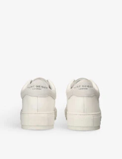 Kurt Geiger London Laney2 Foil-logo Leather Low-top Trainers 7 Kurt Geiger London Laney2 Foil-logo Leather Low-top Trainers -Kurtgeiger Store R04144908 WHITE ALT03