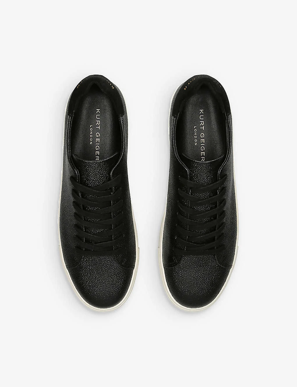 Kurt Geiger London Lennon Croc-embossed Leather Low-top Trainers 2 Kurt Geiger London Lennon Croc-embossed Leather Low-top Trainers - Image 2