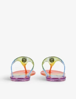 Kurt Geiger London Maddison Eagle-embellished T-bar Sandals -Kurtgeiger Store R04146480 MULTOTHER ALT03