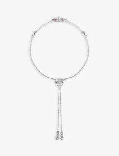 Camelia Sterling-silver And Cubic Zirconia Bracelet
